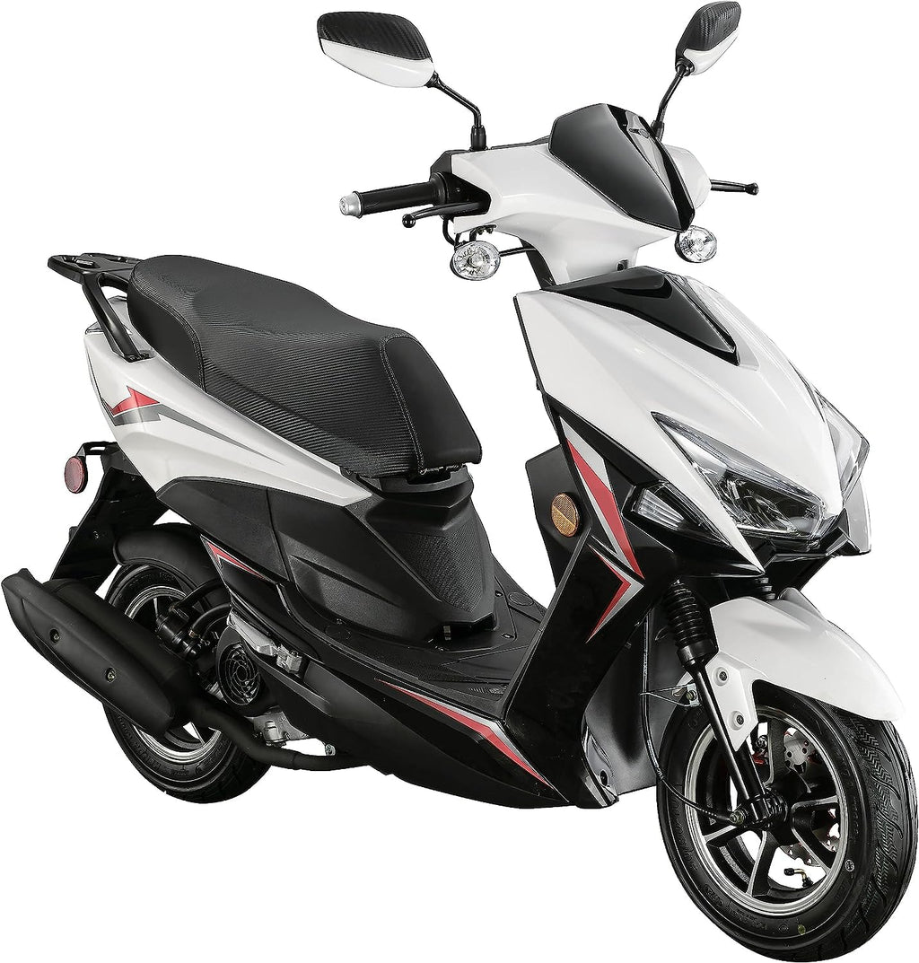 150cc Gas Automatic Scooter Moped with 10" Aluminum Wheels P90581
