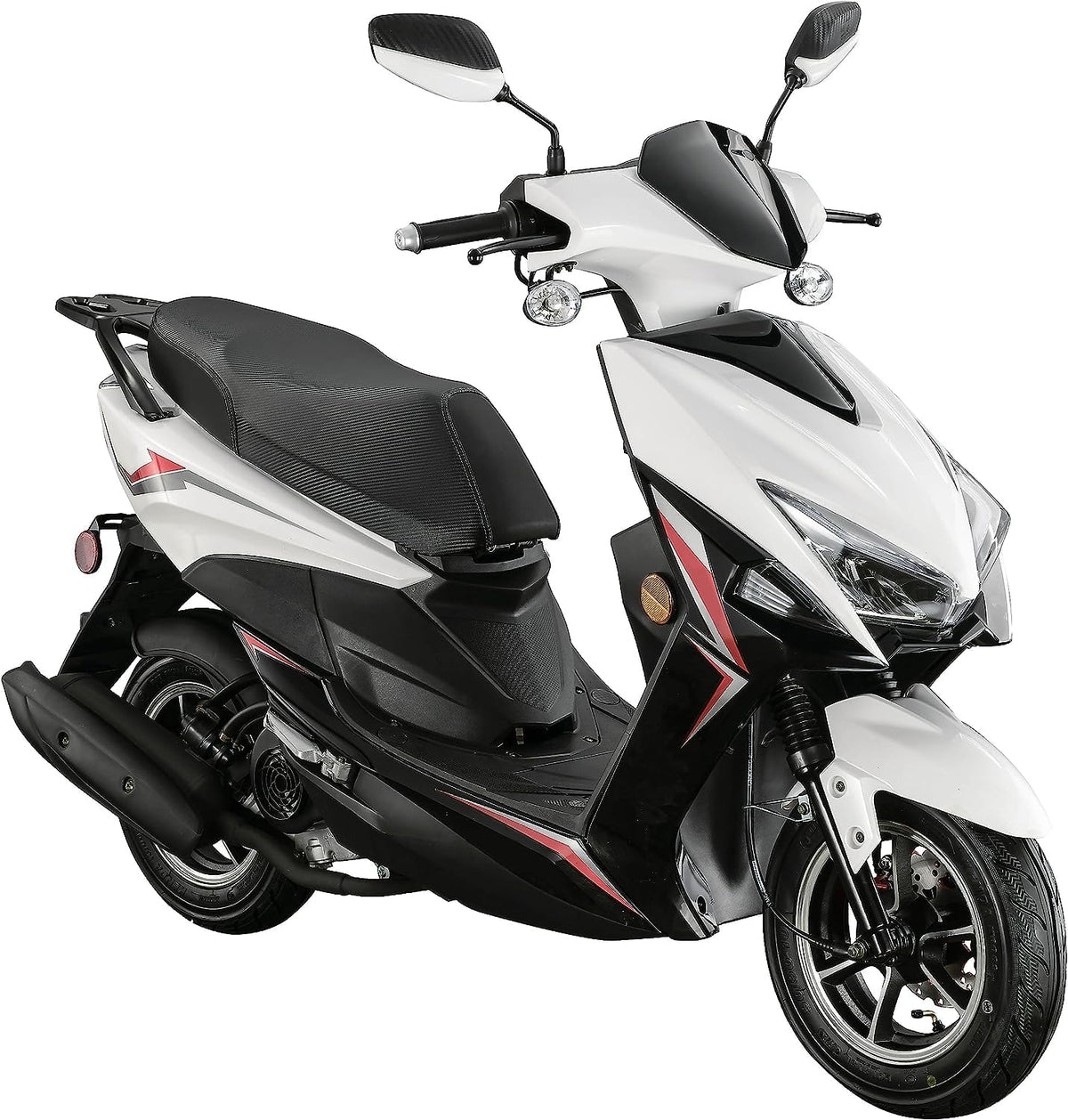 150cc Gas Automatic Scooter Moped with 10" Aluminum Wheels P90581