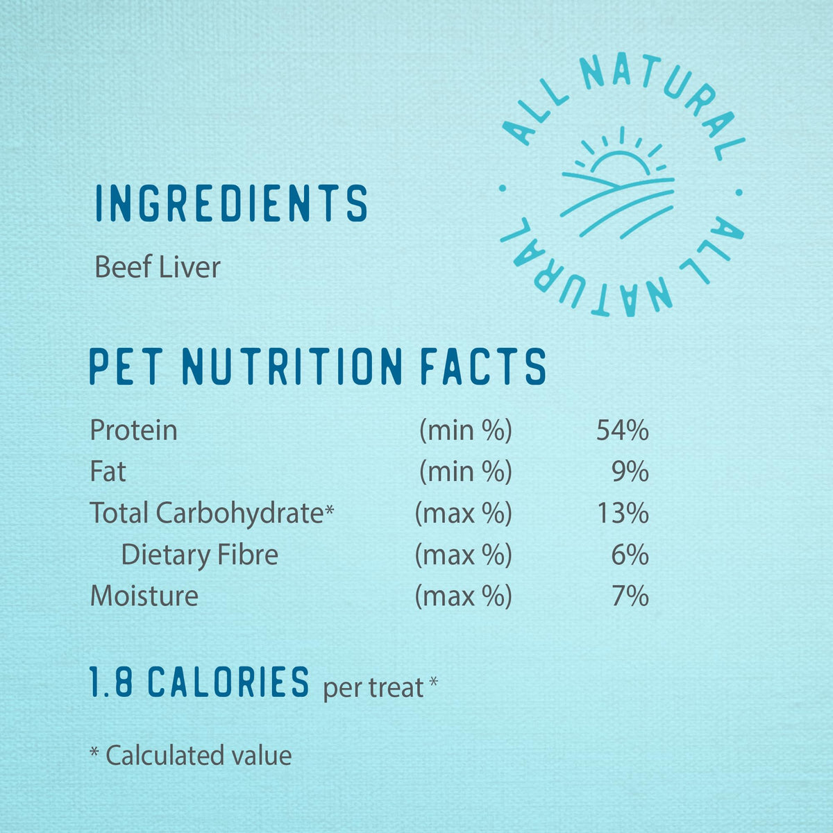 Freeze Dried Beef Liver Dog Treats, 5.3OZ X766