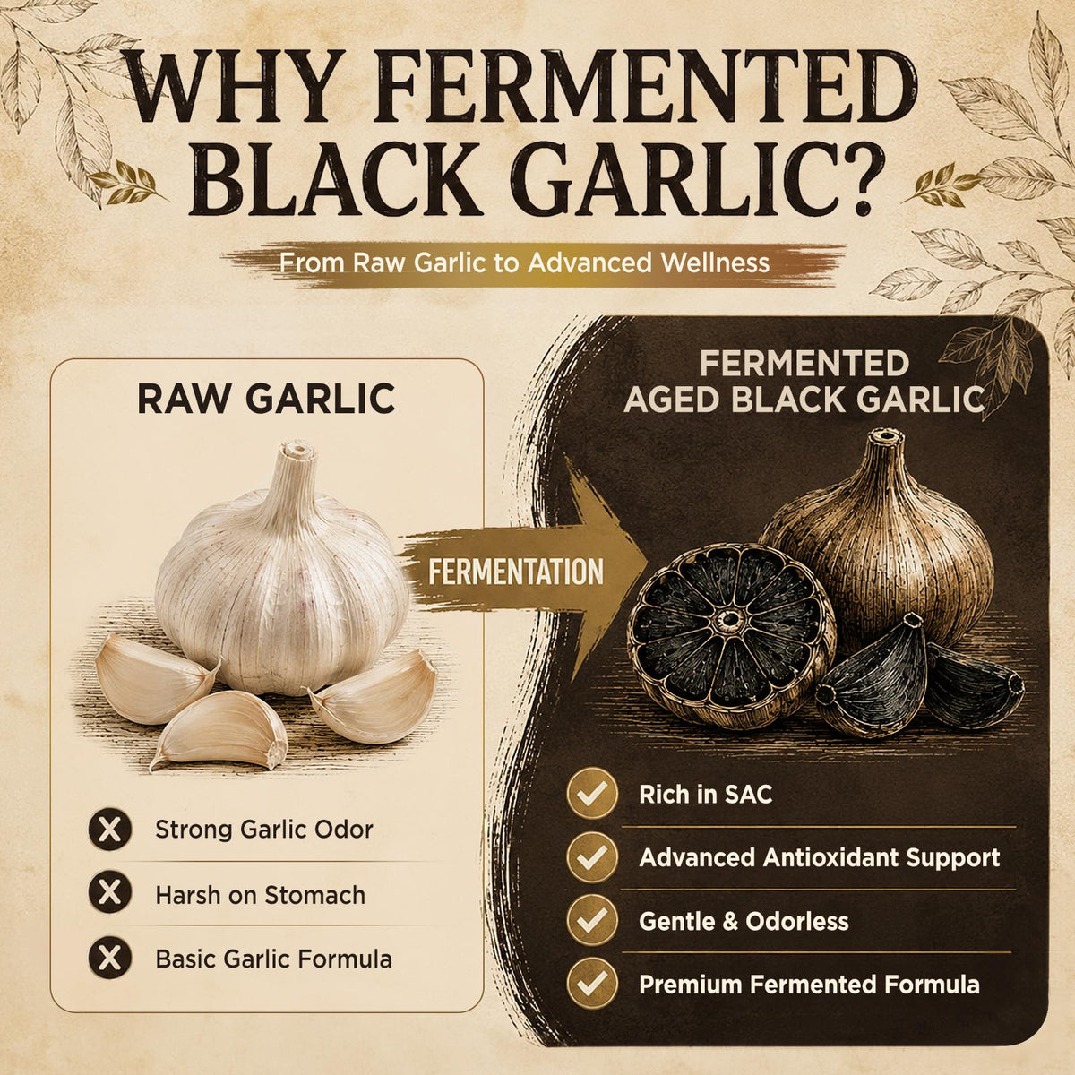 Odorless Black Garlic Extract Softgels E83484