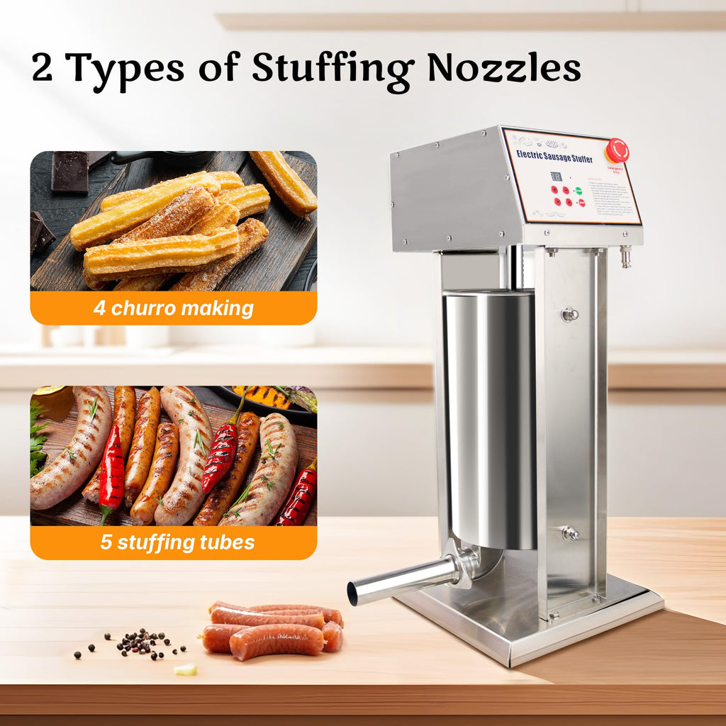 Stainless Steel Electric 15 Liter Sausage Stuffer O155907