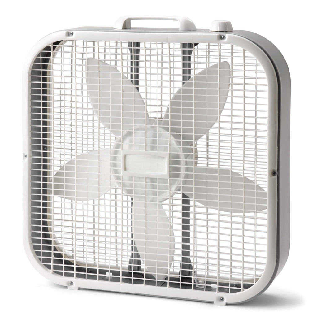 20" White Box Fan with 3 Speeds D6782
