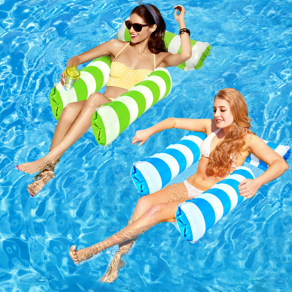 2 Pack Inflatable Pool Floats L3539