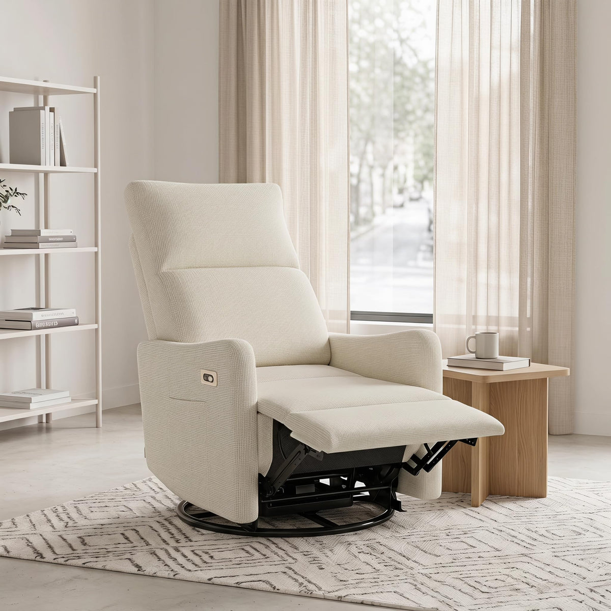 Power Swivel Recliner Chair with USB Charging Port S772