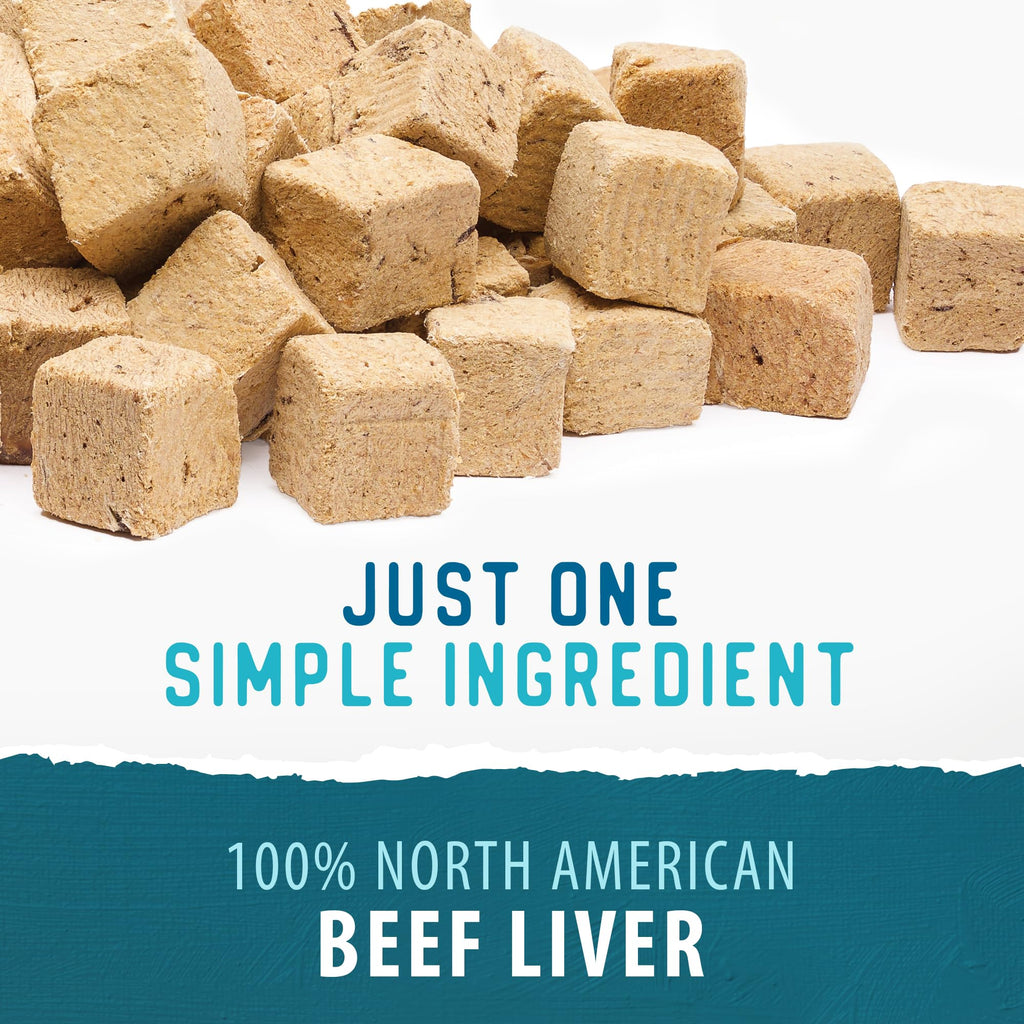 Freeze Dried Beef Liver Dog Treats, 5.3OZ X766