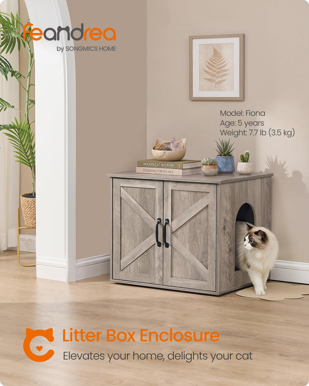 Cat Litter Box Enclosure J89923