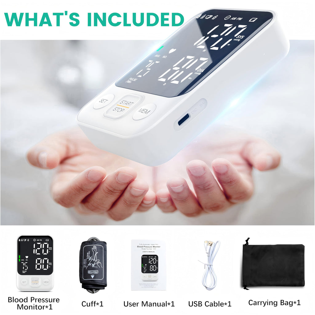 FDA Cleared Upper Arm Blood Pressure Monitor W864