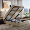 White Queen Lift Up Storage Bed Frame K654822