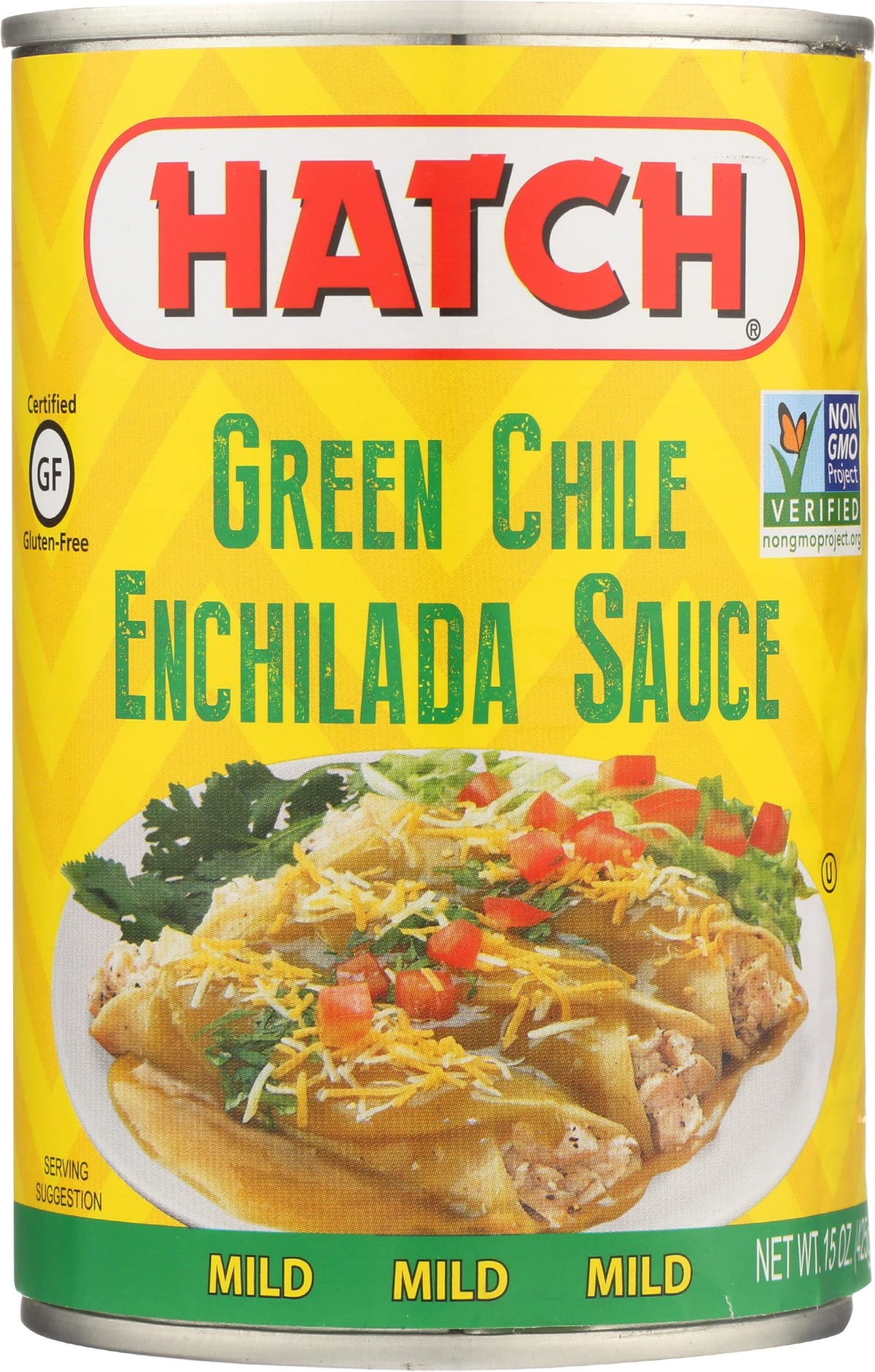 Mild Green Chile Enchilada Sauce 15 Ounce Can Pack of 12 N5483
